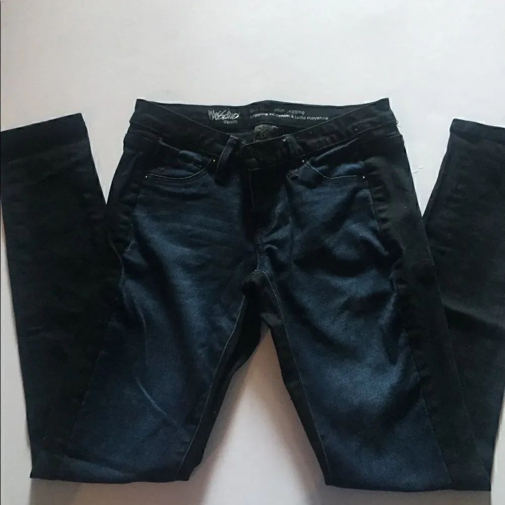 Mossimo Mid Rise Legging Jean - 2 Tone